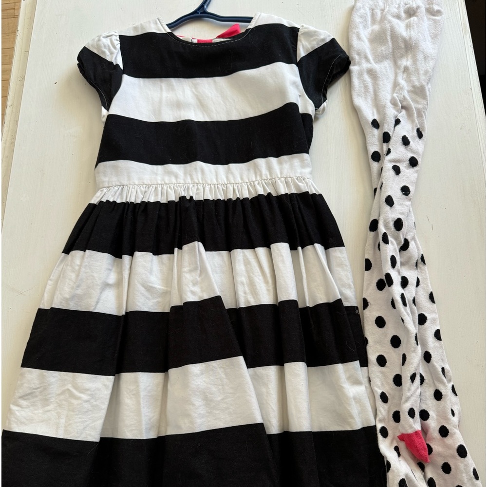 Gymboree size 10 dress with tights